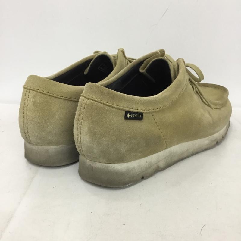 クラークス オリジナルズ Clarks Originals カジュアルシューズ カジュアルシューズ 21621 ワラビー GTX UK9 箱有 US:10 無地 ベージュ / ベージュ / メンズ USED 古着 中古 10137377