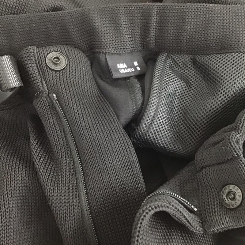 グラミチ GRAMICCI パンツ ワークパンツ、ペインターパンツ gcp-21f096 クォーターニットラッセンパンツ ワイドパンツ M 無地 黒 / ブラック /  メンズ USED 古着 中古 10126178
