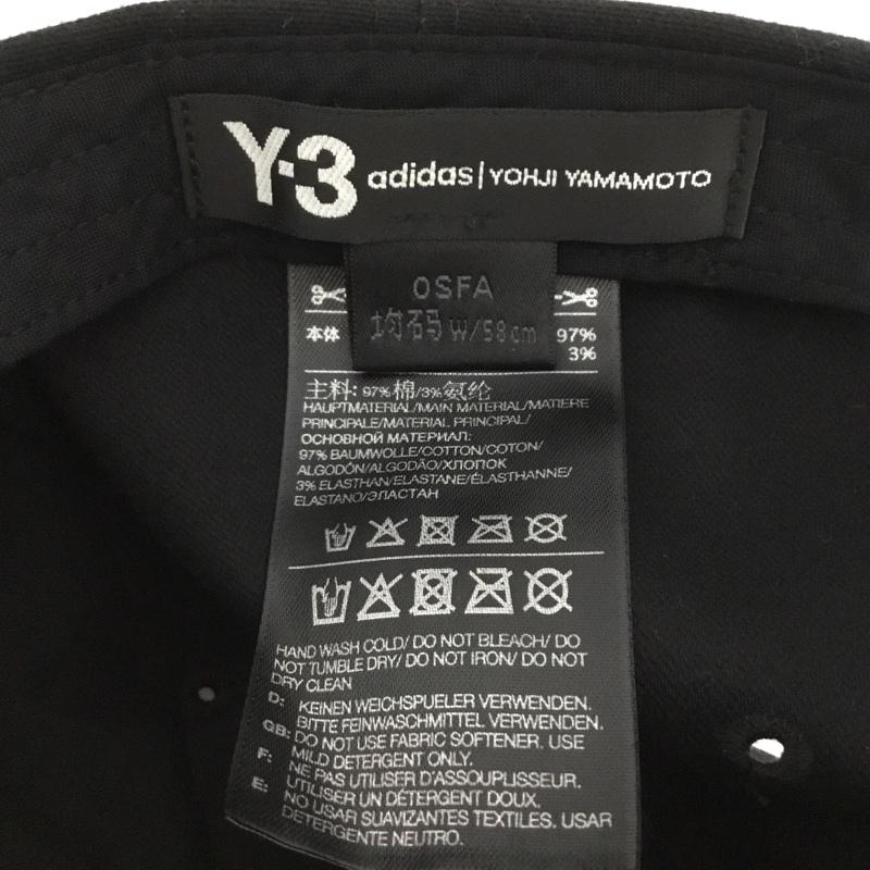 ワイスリー Y-3 帽子 キャップ FQ6974 Y-3 Logo Cap Yohji Yamamoto ロゴ、文字 黒 / ブラック / メンズ USED 古着 中古 10129563