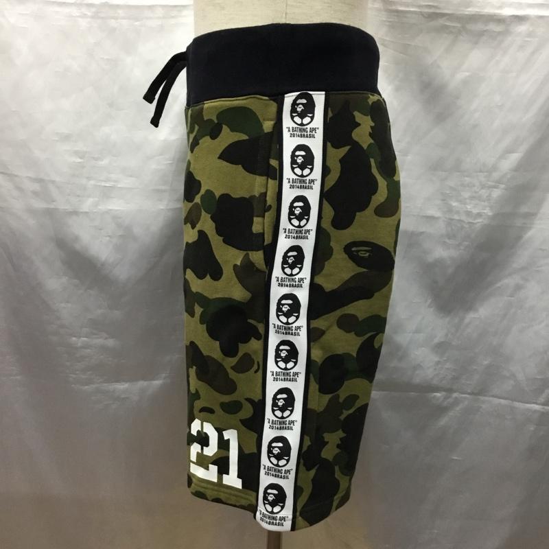アベイシングエイプ A BATHING APE パンツ ショートパンツ ショートパンツ ハーフパンツ カジュアルパンツ L カモフラージュ柄・迷彩 マルチカラー / マルチカラー /  メンズ USED 古着 中古 10121694