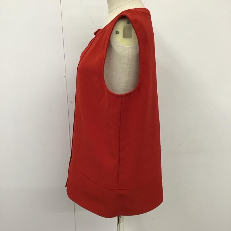 ザラ ZARA トップス トップス 2753 223 600 ノースリーブ M 無地 赤 / レッド / レディース USED 古着 中古 10114458