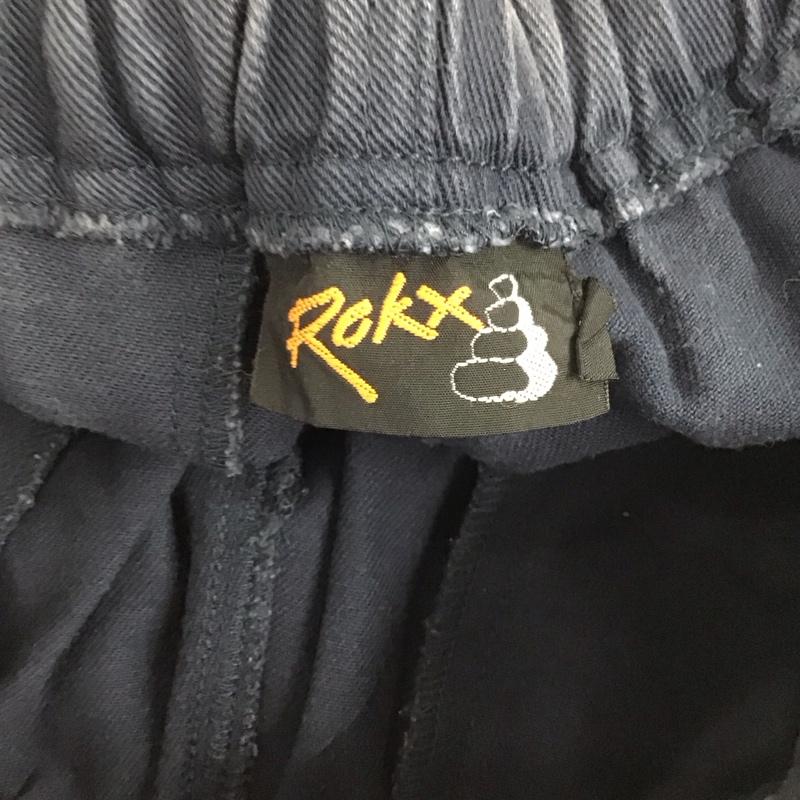 ロックス ROKX パンツ ショートパンツ 無地 黒 / ブラック / メンズ USED 古着 中古 10130444