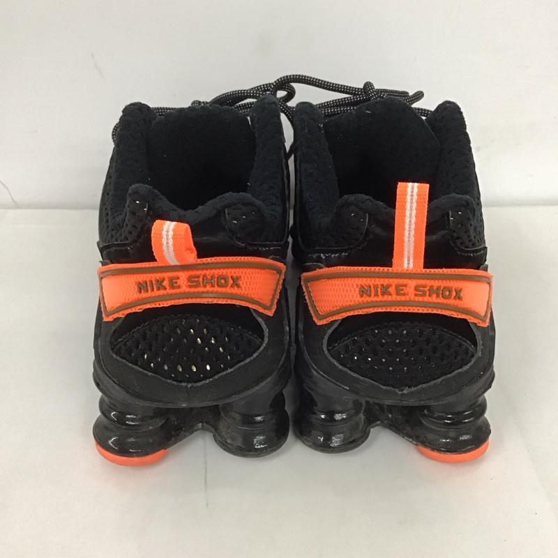 ナイキ NIKE スニーカー スニーカー CK2085-001 W Shox TL Nova 22.5cm 箱有 22.5cm ロゴ、文字 黒 / ブラック / X 橙 / オレンジ / レディース USED 古着 中古 10125681