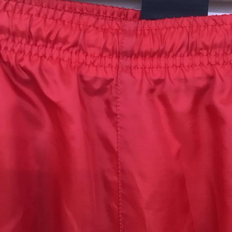 ナイキ NIKE パンツ ワークパンツ、ペインターパンツ aq1896-657 ボトム ワイドパンツ ナイロンパンツ M ロゴ、文字 白 / ホワイト / X 青 / ブルー / X 赤 / レッド / メンズ USED 古着 中古 10129832
