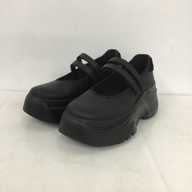 ザラ ZARA カジュアルシューズ カジュアルシューズ 5804 510 800 メリージェーン バレエシューズ 厚底 EU35 無地 黒 / ブラック / レディース USED 古着 中古 10138108