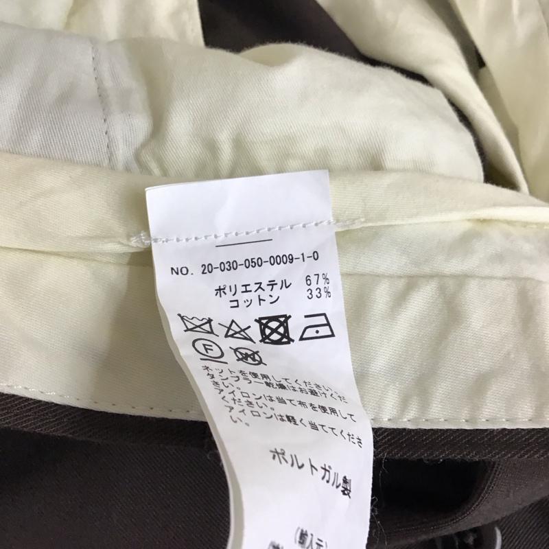 ベルナルド ザンス BERNARD ZINS パンツ ワークパンツ、ペインターパンツ 40 無地 茶 / ブラウン /  メンズ USED 古着 中古 10121554