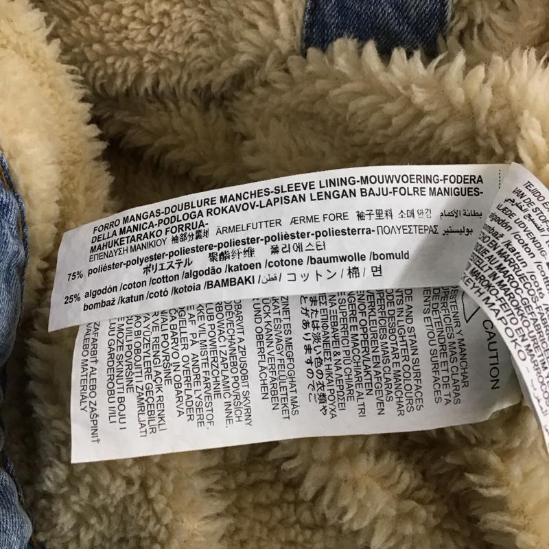 ザラ ZARA ジャケット、上着 ジャケット、ブレザー デニムジャケット Gジャン アウター カジュアルジャケット XL 無地 インディゴ / インディゴ / メンズ USED 古着 中古 10141849
