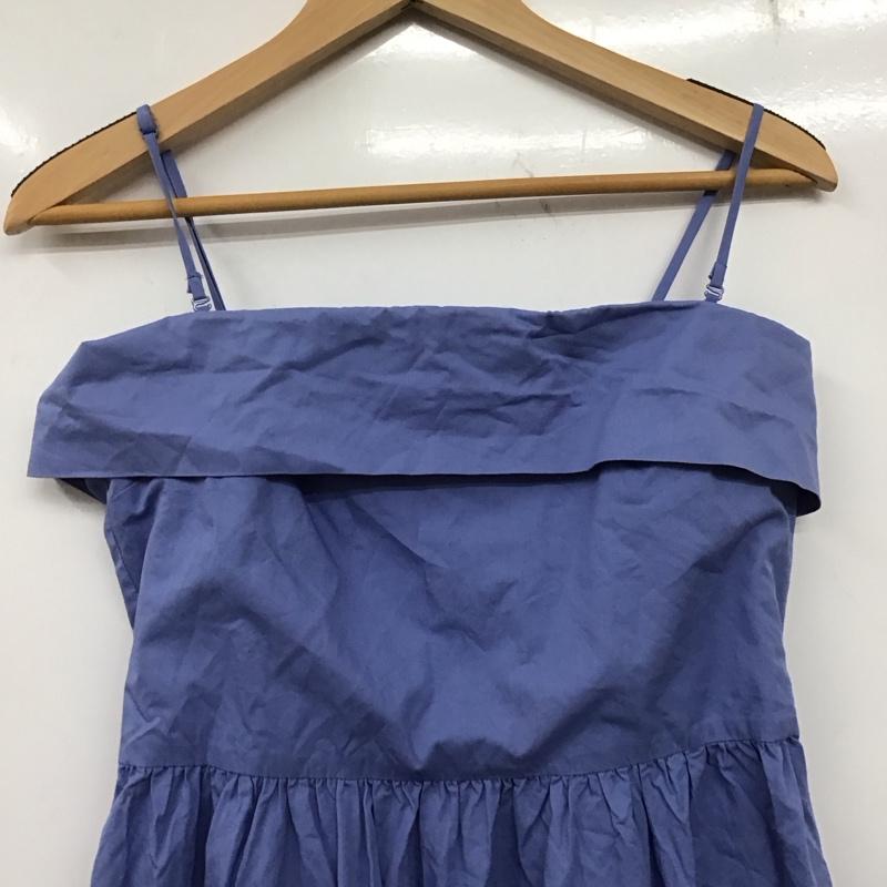 ザラ ZARA ワンピース ロングスカート XS 無地 水色 / ライトブルー / レディース USED 古着 中古 10137442