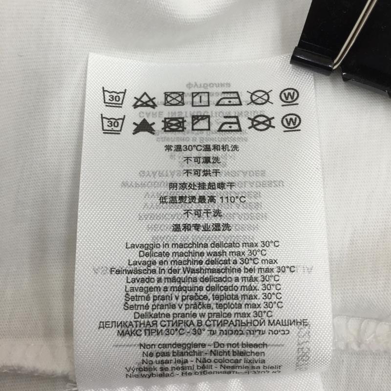リプレイ REPLAY Tシャツ 半袖 L ロゴ、文字 白 / ホワイト / メンズ USED 古着 中古 10128168