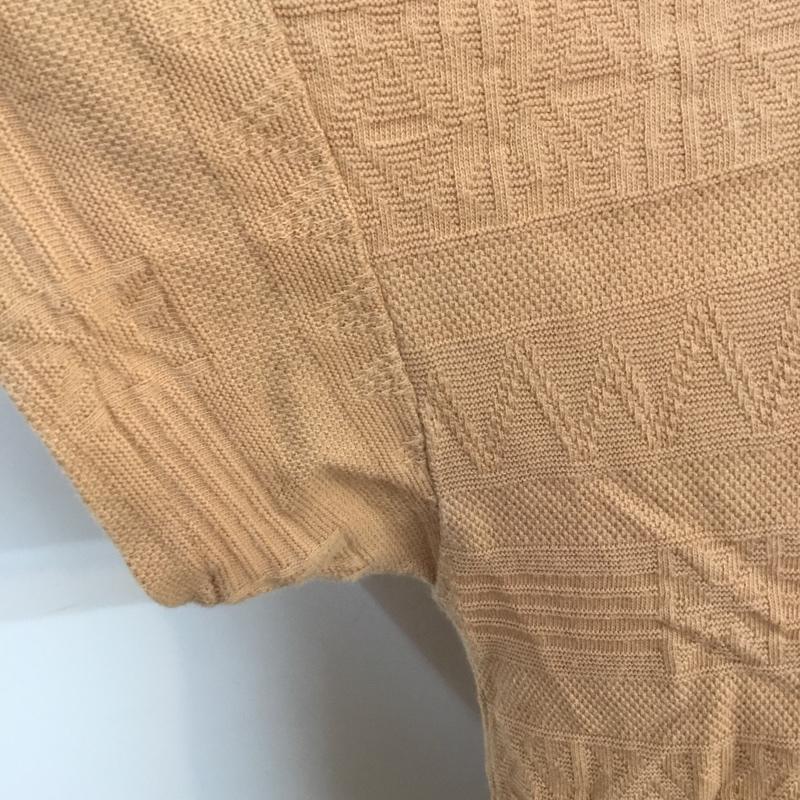 ロンハーマン Ron Herman カットソー 半袖 クルーネック プルオーバー S ネイティブ柄 橙 / オレンジ /  レディース USED 古着 中古 10049168