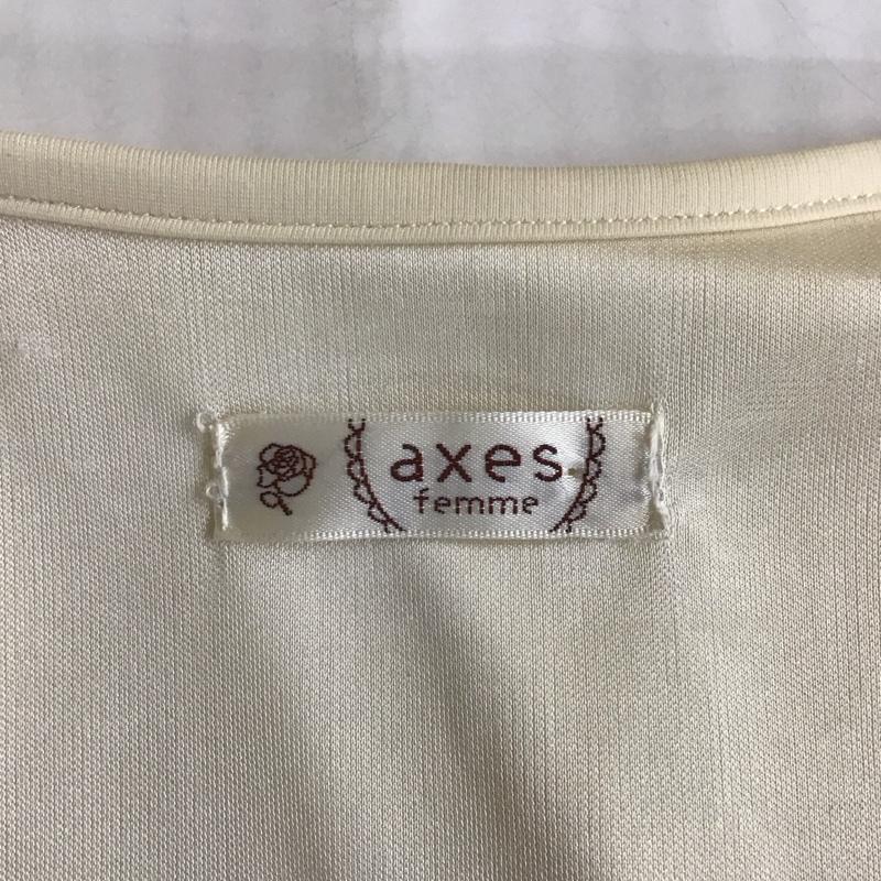 アクシーズファム axes femme ワンピース ロングスカート MB341X19 ノースリーブ レース M ストライプ マルチカラー / マルチカラー / レディース USED 古着 中古 10116765