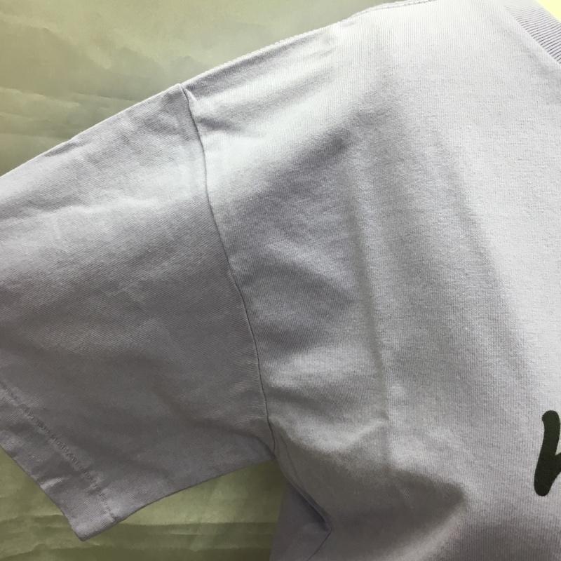 ミルクフェド MILKFED. Tシャツ 半袖 半袖カットソー プリントTシャツ クルーネックカットソー S ロゴ、文字 紫 / パープル / レディース USED 古着 中古 10112251