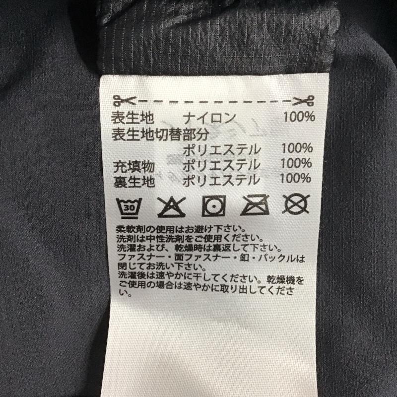 アディダス adidas パーカー 長袖 ジップアップパーカー ナイロンパーカー フード付きパーカー terrex ロゴ、文字 黒 / ブラック /  メンズ USED 古着 中古 10124727