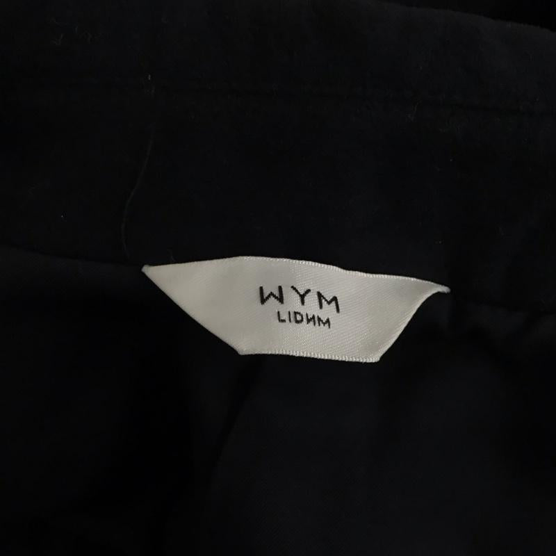 ウィム バイ リドム WYM LIDNM コート コート一般 co627 ロングコート ロングジャケット カラージャケット アウター S 無地 紺 / ネイビー / メンズ USED 古着 中古 10119122