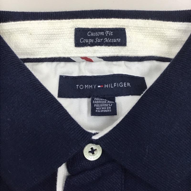 トミーヒルフィガー TOMMY HILFIGER ポロシャツ 半袖 半袖ポロシャツ カラーシャツ 半袖カットソー S ロゴ、文字 マルチカラー / マルチカラー /  メンズ USED 古着 中古 10111681