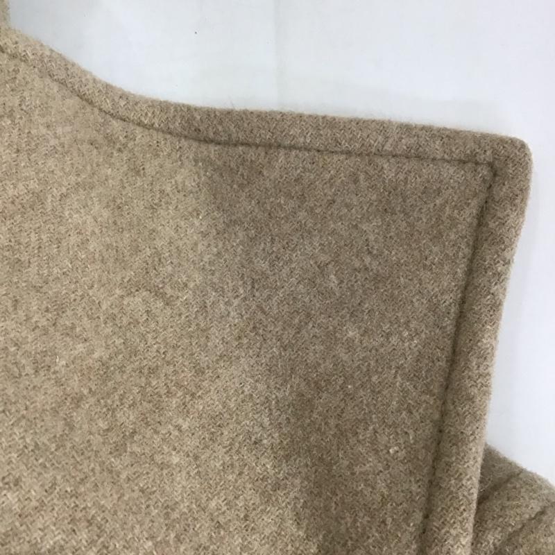 ザラ ZARA コート コート一般 2095 767 711 ロング丈 ラップ襟 M 無地 ベージュ / ベージュ / レディース USED 古着 中古 10124974