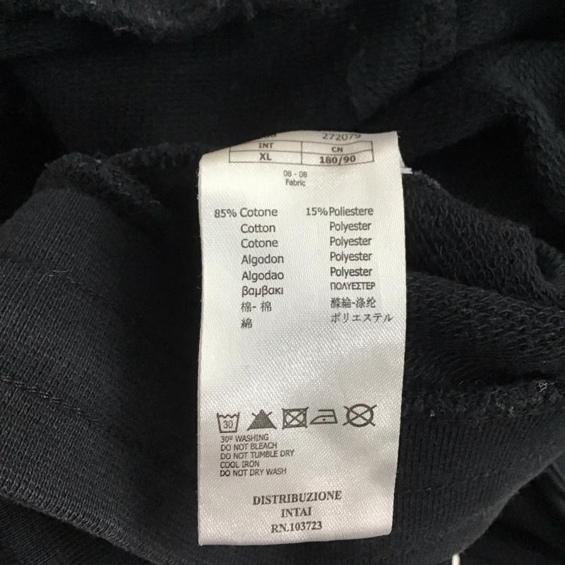 アルマーニ ARMANI パンツ ショートパンツ ハーフパンツ ショートパンツ スウェットパンツ XL ロゴ、文字 黒 / ブラック / メンズ USED 古着 中古 10144922