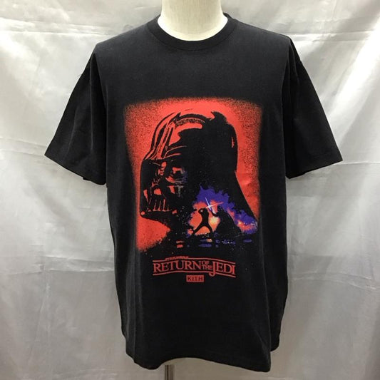 キス KITH Tシャツ 半袖 半袖カットソー プリントTシャツ クルーネックカットソー S プリント 黒 / ブラック /  メンズ USED 古着 中古 10111014
