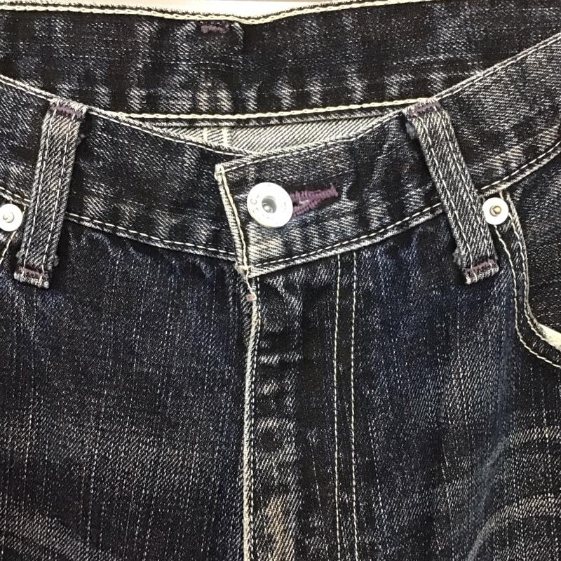 リーバイストラウスアンドコー Levi Strauss & co. パンツ デニム、ジーンズ デニムパンツ ワイドパンツ カジュアルパンツ 33インチ 無地 インディゴ / インディゴ / メンズ USED 古着 中古 10138424