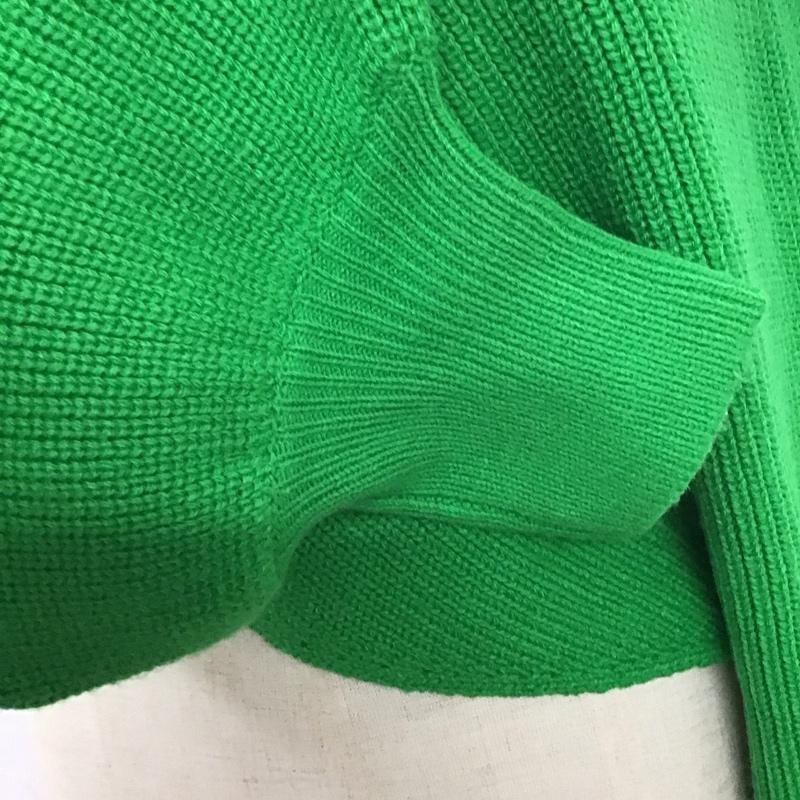 アズールバイマウジー AZUL BY MOUSSY ニット、セーター 長袖 長袖 M 無地 緑 / グリーン / レディース USED 古着 中古 10125122