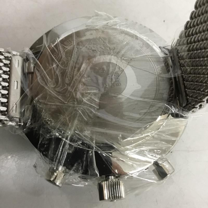 ブローバ BULOVA 腕時計 アナログ(クォーツ式) 96K101 クロノグラフC 箱有 ロゴ、文字 銀 / シルバー / メンズ USED 古着 中古 10133892
