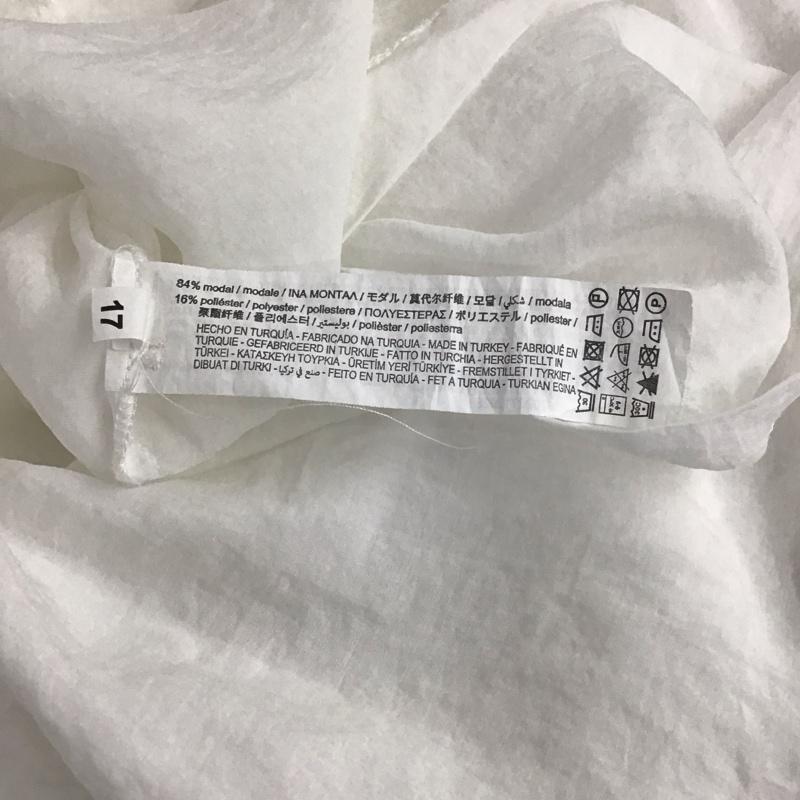 ザラ ZARA シャツ、ブラウス 長袖 3067 022 712 オーバーサイズ S 無地 白 / ホワイト / レディース USED 古着 中古 10139237