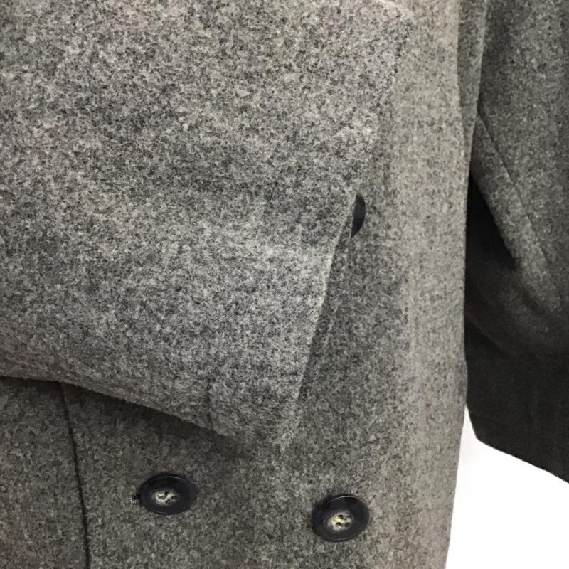 チャップス CHAPS コート コート一般 ピーコート アウター ダブルジャケット M 無地 灰 / グレー / メンズ USED 古着 中古 10122007