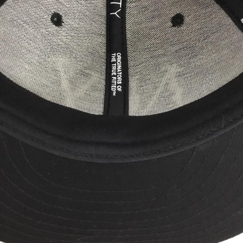 ニューエラ NEW ERA 帽子 キャップ 59FIFTY NY 63.5cm ロゴ、文字 黒 / ブラック / メンズ USED 古着 中古 10124283