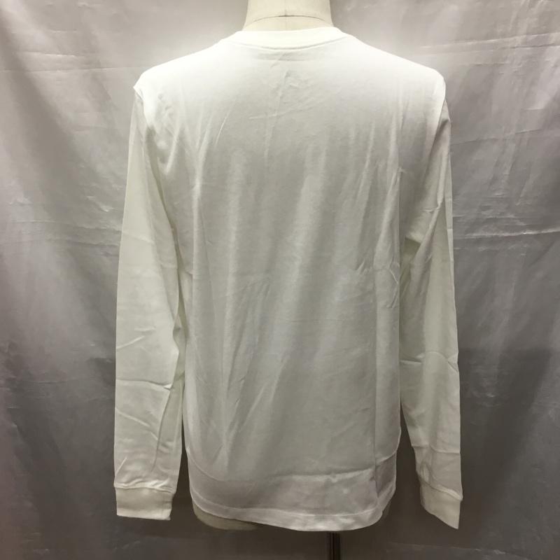 ナイキ NIKE カットソー 長袖 ar5194-100 スポーツウェアクラブロングスリーブTシャツ 長袖カットソー M ロゴ、文字 白 / ホワイト / メンズ USED 古着 中古 10122886