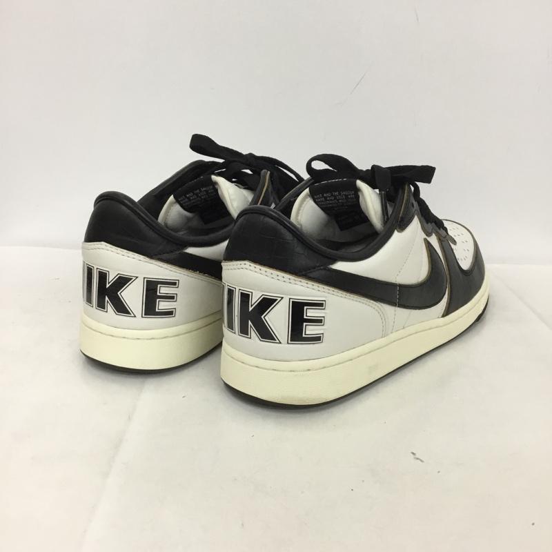ナイキ NIKE スニーカー スニーカー FQ8127 030 TERMINATOR LOW PRM 29cm 箱有 29.0cm ロゴ、文字 白 / ホワイト / X 黒 / ブラック / メンズ USED 古着 中古 10137994