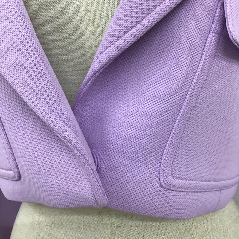 アディダス adidas ジャケット、上着 ジャケット、ブレザー HC8171 IVY PARK/CROPPED SUIT JACKET XS 無地 紫 / パープル / レディース USED 古着 中古 10106421