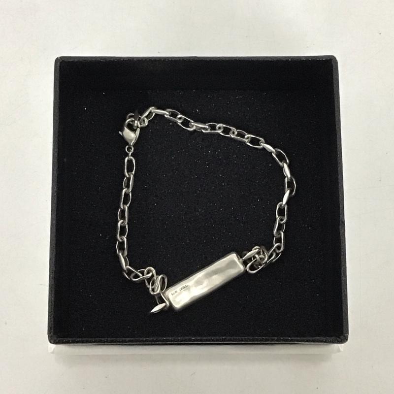 テン TEN. アクセサリー ブレスレット、バングル 箱有 無地 銀 / シルバー / メンズ USED 古着 中古 10139332