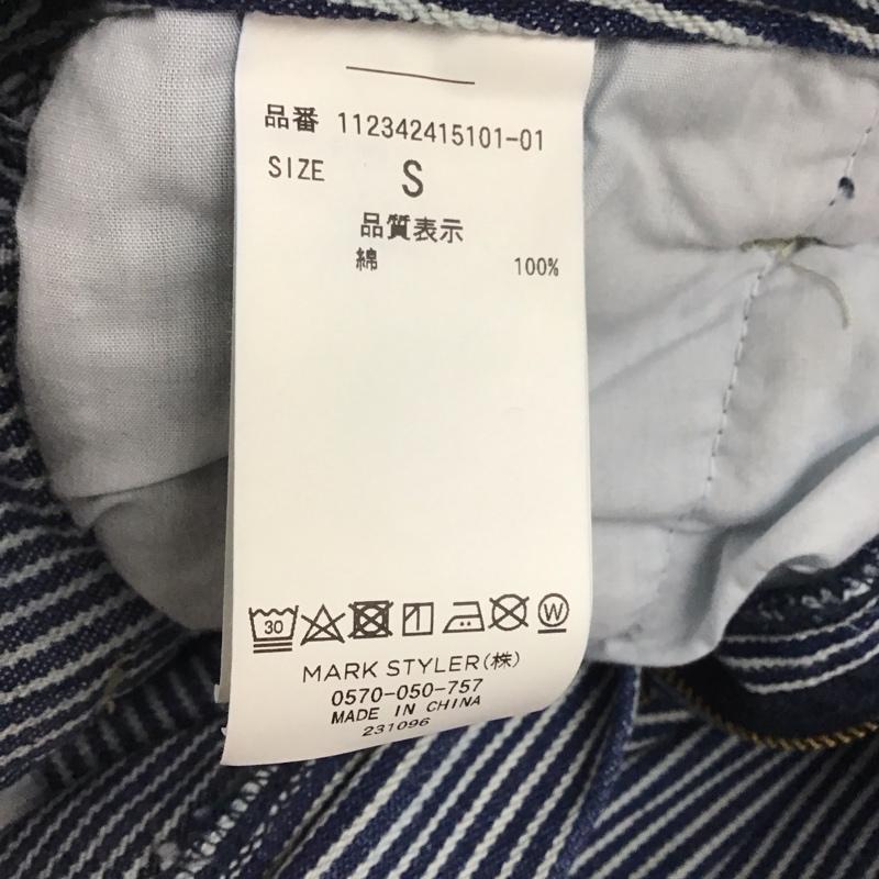 アングリッド Ungrid パンツ ワークパンツ、ペインターパンツ コーデュロイパンツ ワイドパンツ ストレートパンツ カジュアルパンツ S ストライプ マルチカラー / マルチカラー / レディース USED 古着 中古 10122553