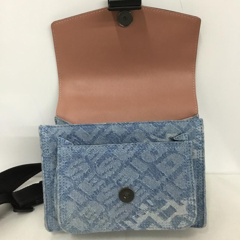 ディーゼル DIESEL ハンドバッグ ハンドバッグ ショルダー 2WAY デニム ロゴ、文字 青 / ブルー / レディース USED 古着 中古 10131585