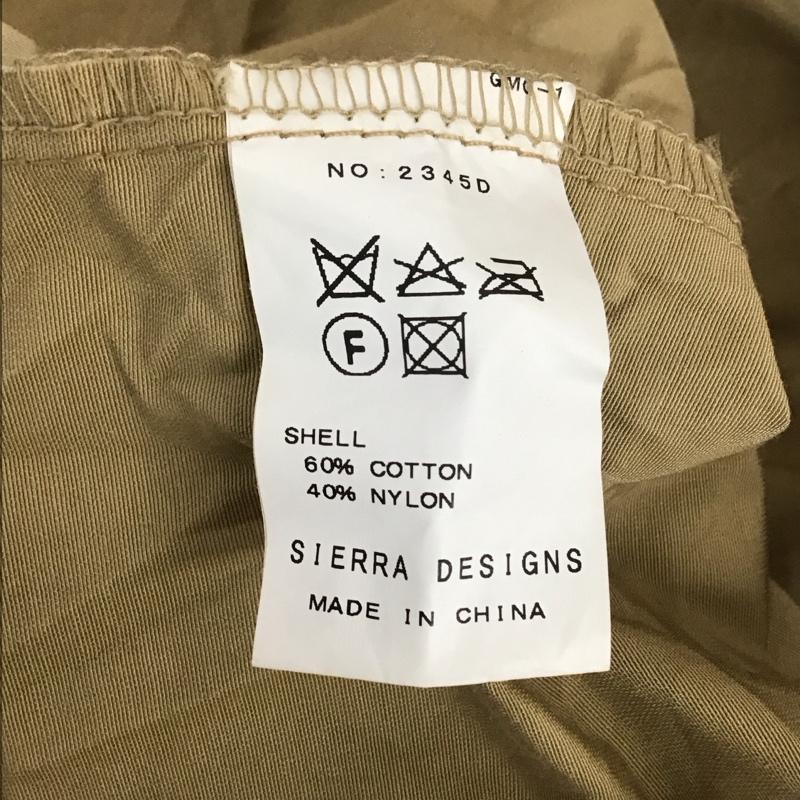 シェラデザイン SIERRA DESIGNS シャツ、ブラウス 長袖 2345D 長袖シャツジャケット カジュアルジャケット カラーシャツ M 無地 ベージュ / ベージュ / メンズ USED 古着 中古 10110414