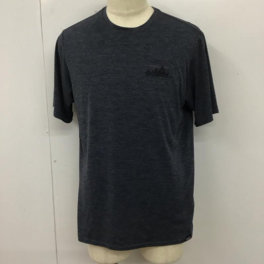 パタゴニア patagonia Tシャツ 半袖 45235sp23 半袖カットソー プリントTシャツ クルーネックカットソー M ロゴ、文字 紺 / ネイビー /  メンズ USED 古着 中古 10112826