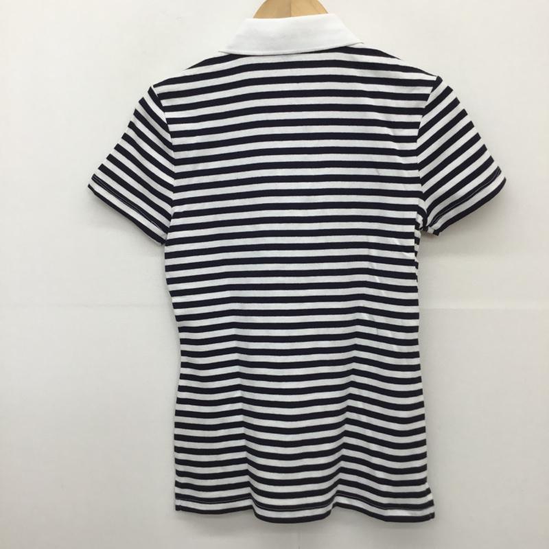 トミーヒルフィガー TOMMY HILFIGER Tシャツ 半袖 S ストライプ 白 / ホワイト / X 紺 / ネイビー / レディース USED 古着 中古 10128106