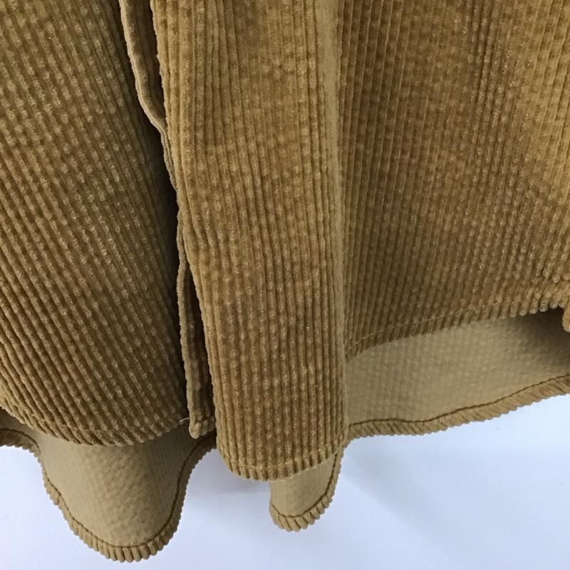 フリークスストア FREAK S STORE シャツ、ブラウス 長袖 コーデュロイ FREE 無地 茶 / ブラウン / レディース USED 古着 中古 10132045