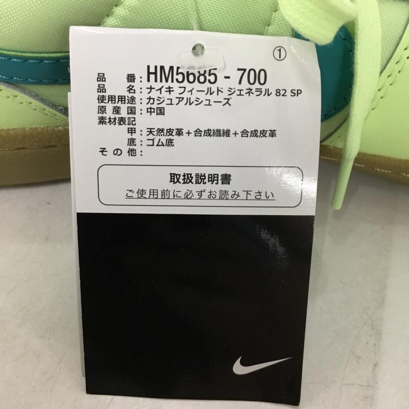 ナイキ NIKE スニーカー スニーカー HM5685-700 FIELD GENERAL 82 SP 28.5cm 28.5cm ロゴ、文字 黄緑 / イエローグリーン / メンズ USED 古着 中古 10136376