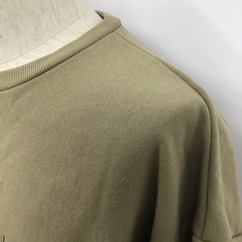 ラファイエット Lafayette トレーナー 長袖 LE220701 ROSE LOGO US COTTON CREWNECK SWEATSHIRT XL 無地 X 刺繍 ベージュ / ベージュ / メンズ USED 古着 中古 10107860