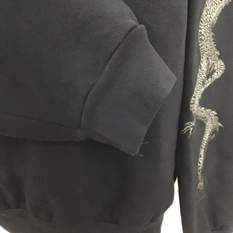 ストレンジトリップ STRANGE TRIP トレーナー 長袖 ST2202-CS3 DRAGON EMBROIDERLY CREW SWEAT XL 刺繍 黒 / ブラック / メンズ USED 古着 中古 10106846