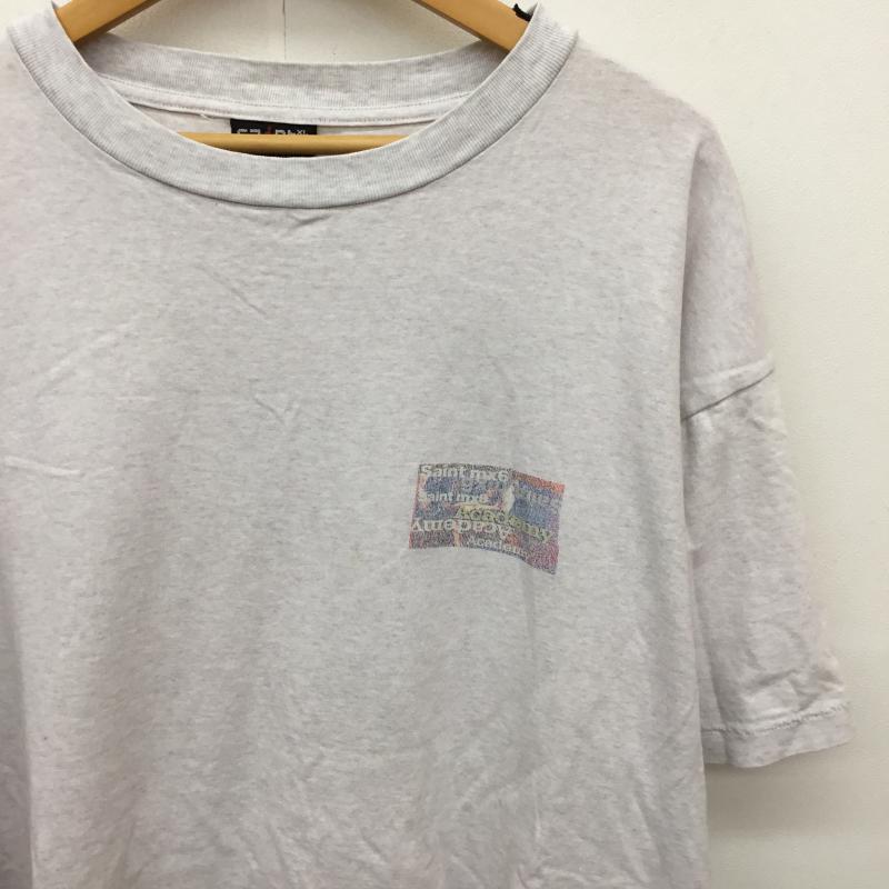 セントマイケル SAINT MICHAEL Tシャツ 半袖 SA SS TEE ST M6 ACDMY XL プリント 灰 / グレー / メンズ USED 古着 中古 10138859