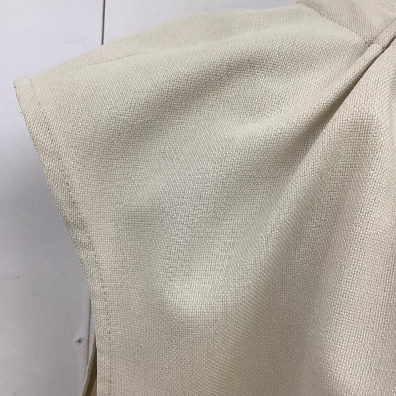 ユナイテッドアローズグリーンレーベルリラクシング UNITED ARROWS green label relaxing カットソー 半袖 3626-165-2776 ノースリーブカットソー 半袖ブラウス 無地 ベージュ / ベージュ / レディース USED 古着 中古 10117829