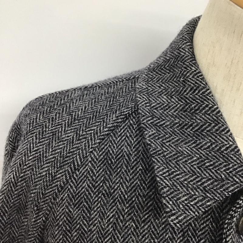 ブルックスブラザーズ BROOKS BROTHERS コート コート一般 ロングコート カラーロングジャケット カジュアルジャケット アウター 36 総柄 灰 / グレー / メンズ USED 古着 中古 10111092