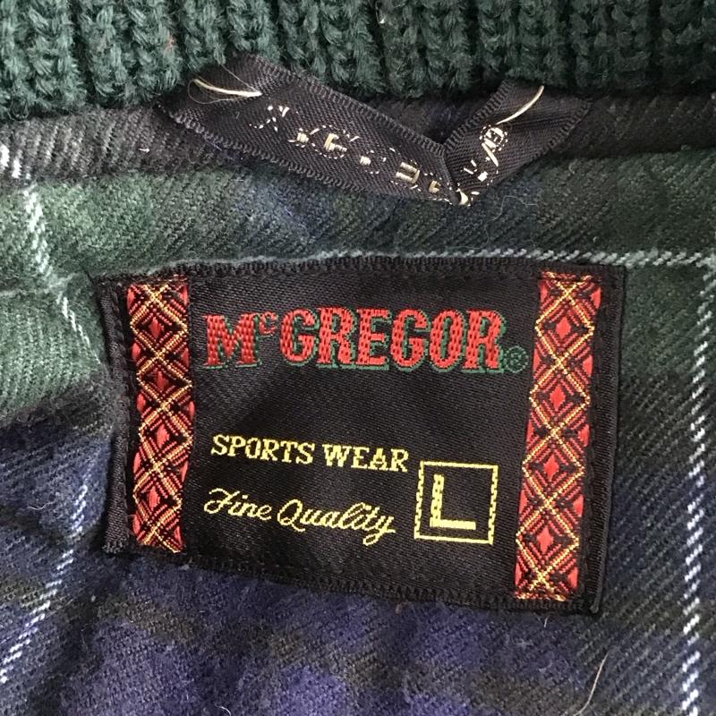 マッコイスポーツウェア McCOY Sports Wear ジャケット、上着 ジャケット、ブレザー アウター スタジャン 古着 前ボタン L ロゴ、文字 緑 / グリーン / メンズ USED 古着 中古 10138723