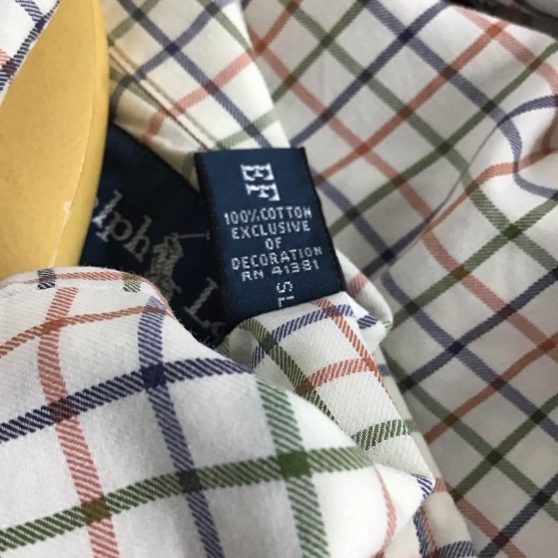 ラルフローレン RALPHLAUREN シャツ、ブラウス 長袖 長袖シャツ チェックシャツ カラーシャツ ボタンダウンシャツ M チェック マルチカラー / マルチカラー / メンズ USED 古着 中古 10136192