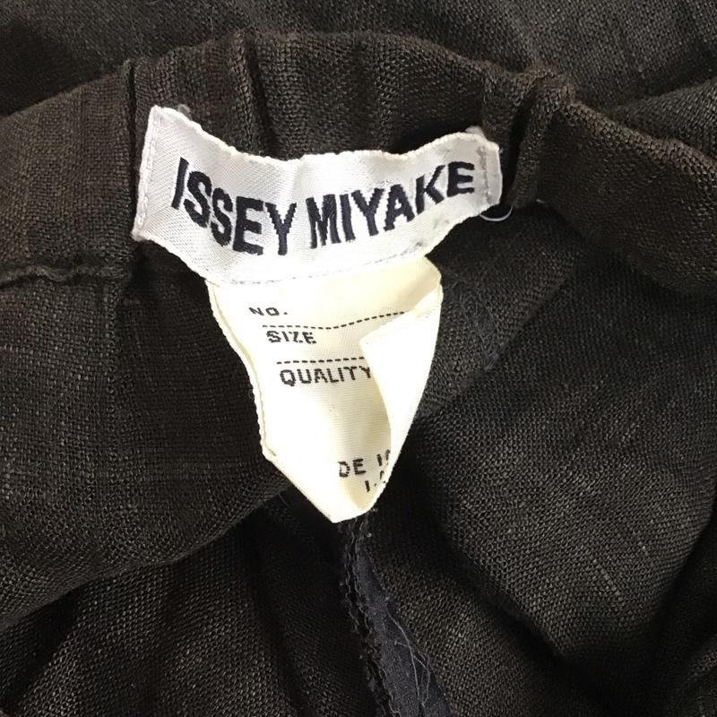 イッセイミヤケ ISSEY MIYAKE ボトムス ボトムス 無地 茶 / ブラウン / レディース USED 古着 中古 10129702