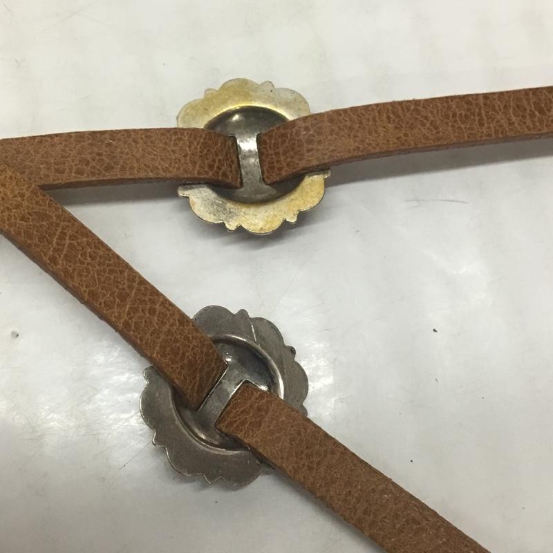 古着 USED ベルト・バックル ベルト レザー 茶 / ブラウン / メンズ USED 古着 中古 10120570