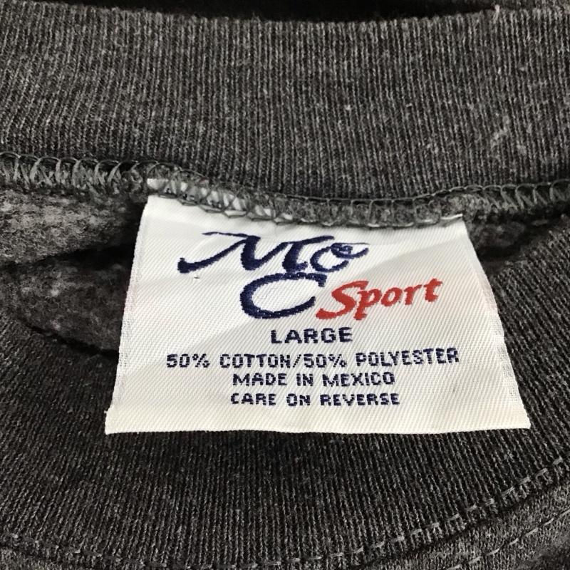 古着 USED トレーナー 長袖 L 無地 チャコールグレー / チャコールグレー / メンズ USED 古着 中古 10130159