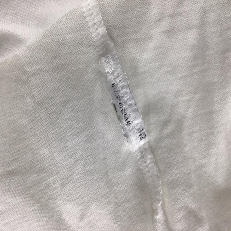 アディダス adidas Tシャツ 半袖 半袖カットソー プリントTシャツ クルーネックカットソー プリント 白 / ホワイト / メンズ USED 古着 中古 10133704